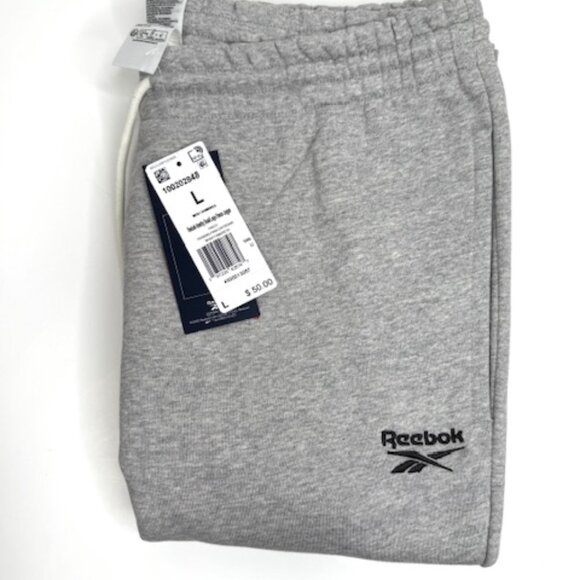 NWT Reebok Men's Small Logo Fleece Jogger - Picture 9 of 9